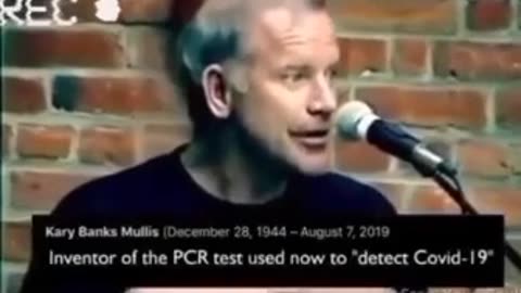 Inventor Of PCR TEST Speaks Out