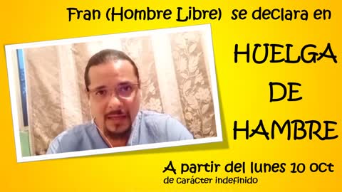 Padre de familia se declara en huelga de hambre frente a los tribunales