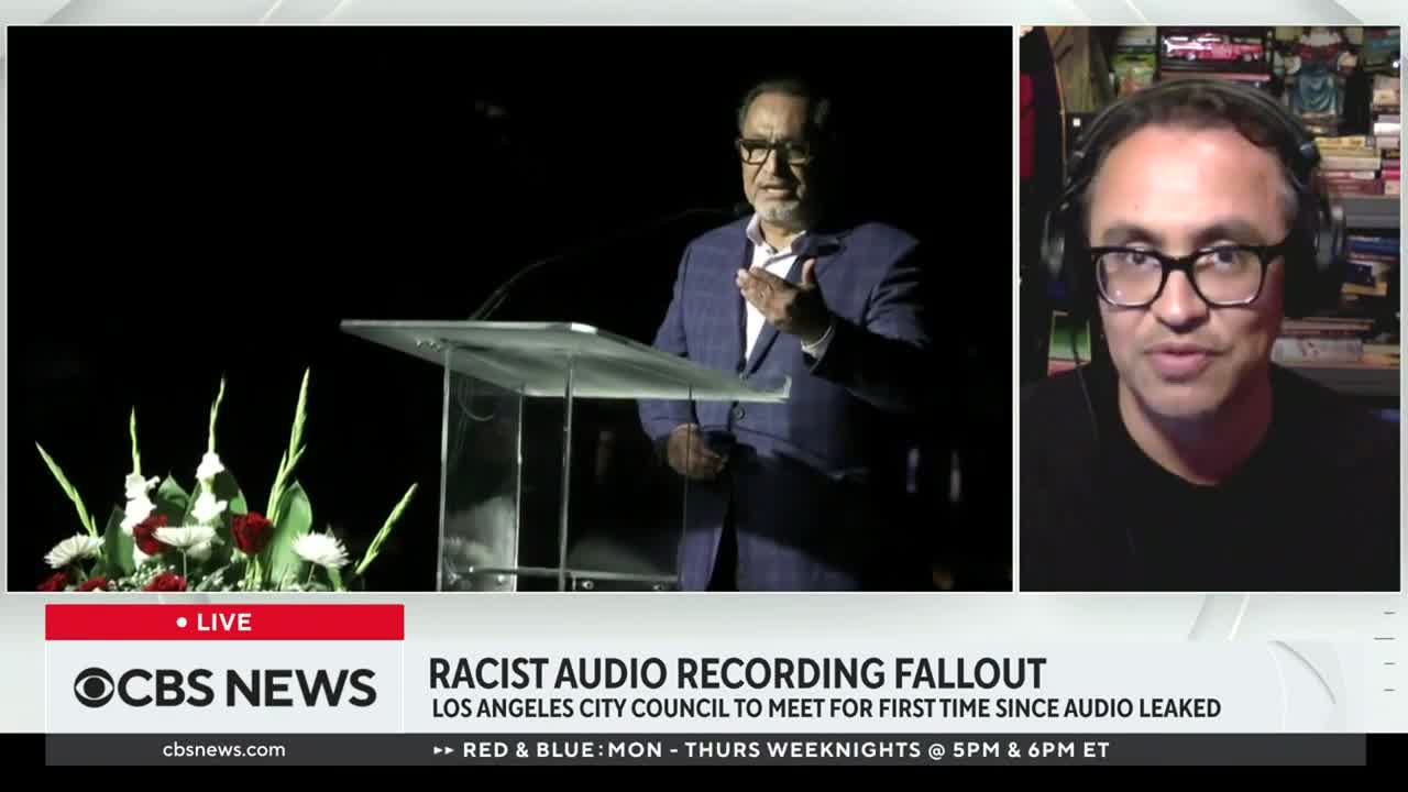 Los Angeles City Council meeting today after leak of racist recording