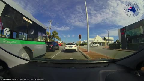 Right turn only straight lane cowboy
