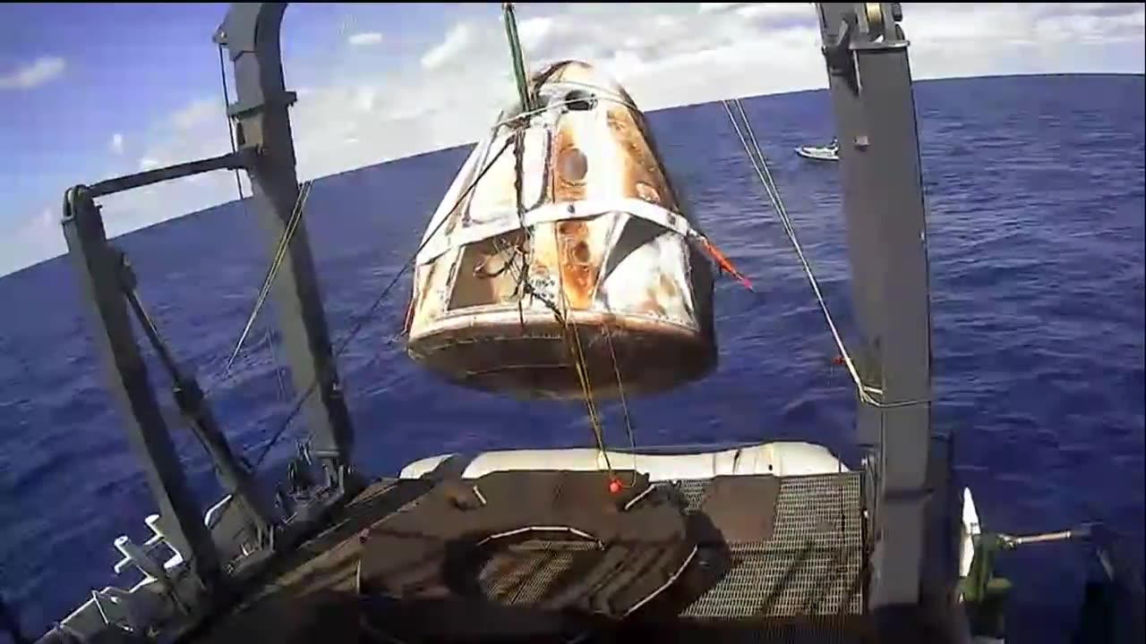 SpaceX Crew Dragon Returns from Space Station on Demo-1 Mission