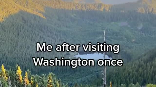 Me after visitingWashington once