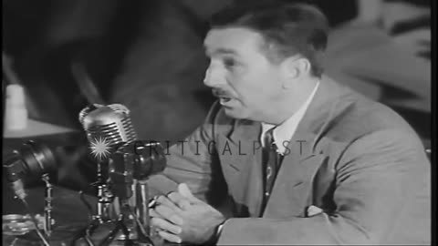Walt Disney To Congress - Communists Want Control Of Disney
