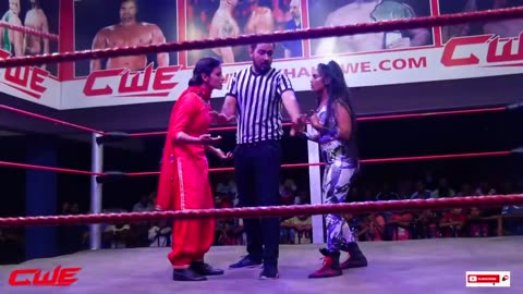 CWE | ARUSHI V/S SURMEET KAUR Diva's Match |thegreatkhali #academy |