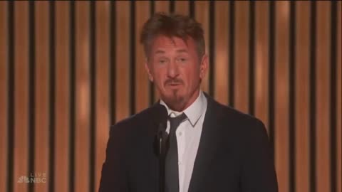 Sean Penn Introduces Zelensky At The Golden Globes