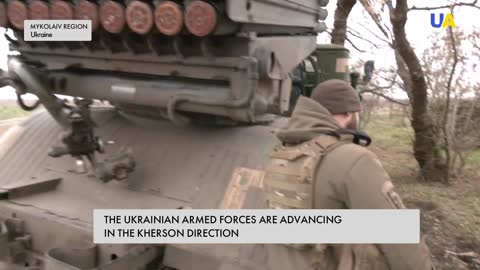 Artillery of the Armed Forces of Ukraine on duty_ report from the front line in the Kherson region