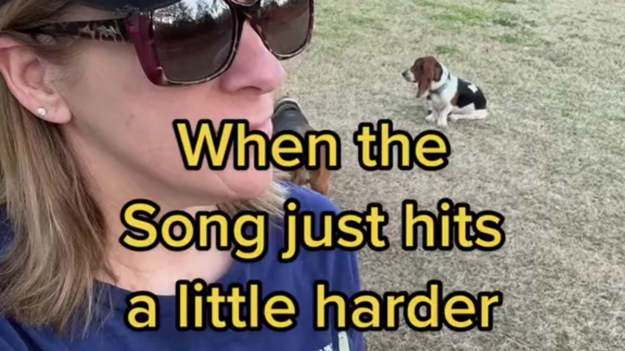 When the song hits differently