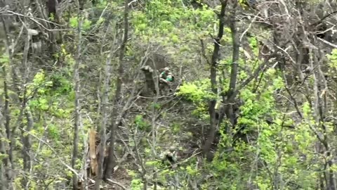 Russian Soldier Surrenders to Ukrainians