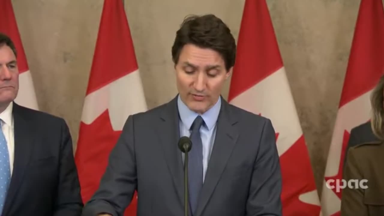 Trudeau: "We're investing $5.5m to build organisations to combat disinformation.