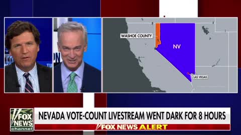 Tucker Carlson Reports On The Sketchiness That Occurred In Nevada