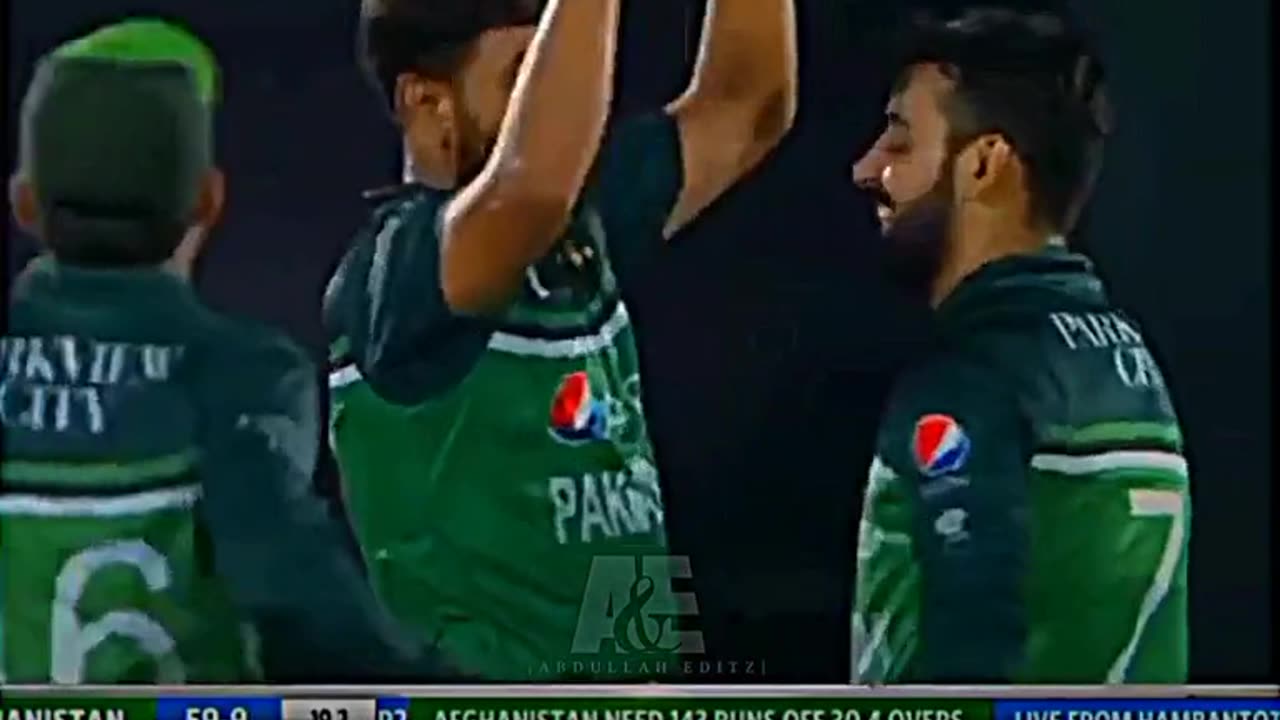 Pakistan vs Afghanistan cricket match