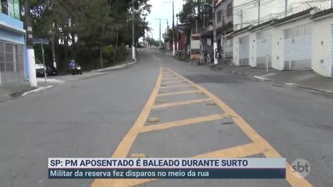 Sargento aposentado é baleado durante surto psicótico | Primeiro Impacto (31/10/22)