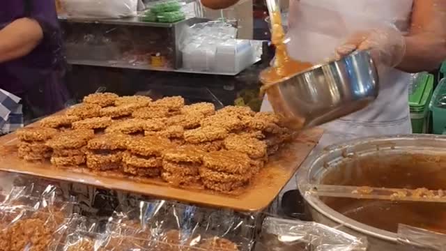 Thai Snacks at Old Siam Shopping Plaza | bangkok thailand 2021