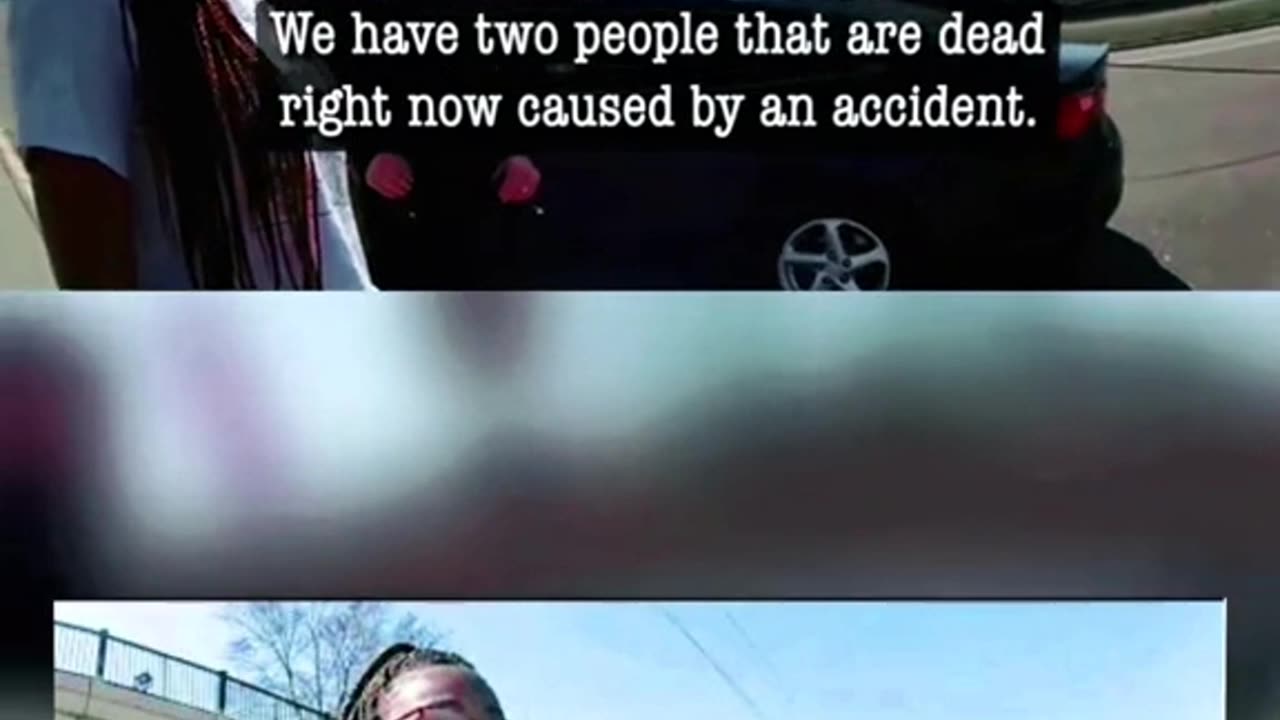 The moment she realized she killed two people