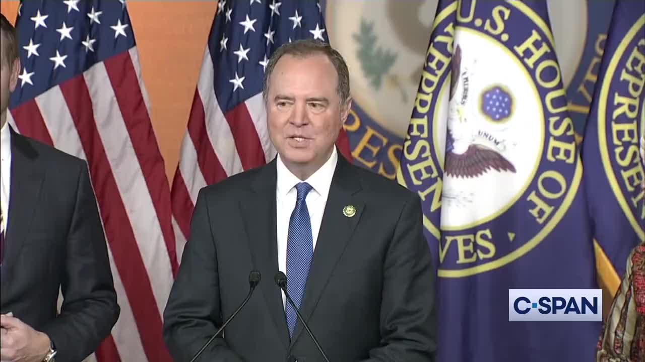 Adam Schiff is crying a river of Lib tears this morning