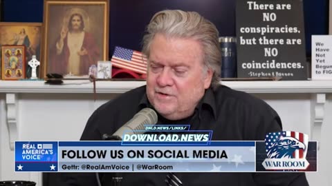 Steve Bannon: We Have To Burn (Not Literal) The Biden Crime Family Down To The Water Line - 6/17/23