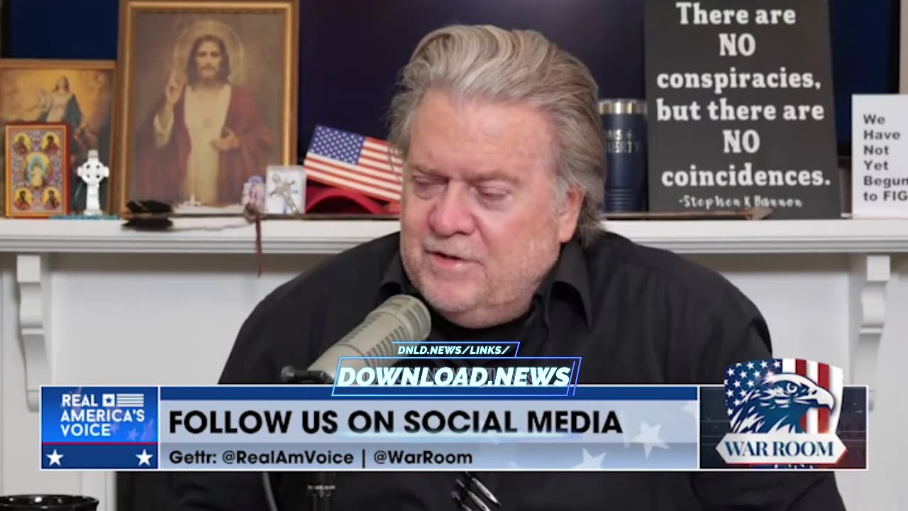 Steve Bannon: We Have To Burn (Not Literal) The Biden Crime Family Down To The Water Line - 6/17/23