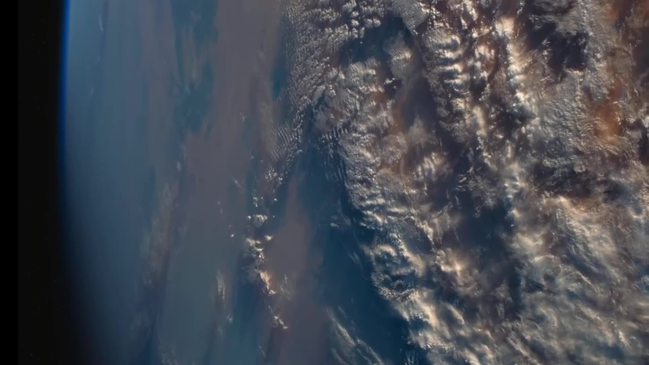 Division between Day and night seen from space