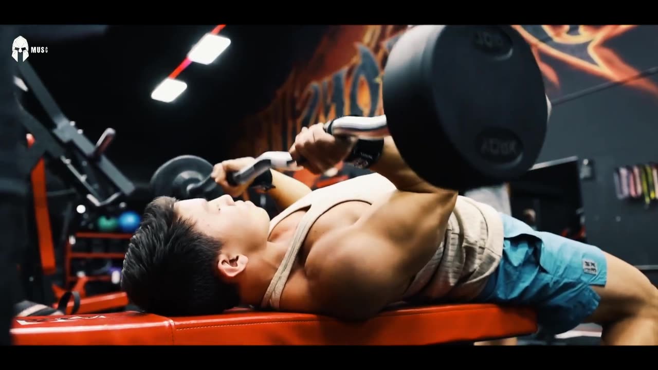 Gym motivational video