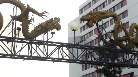 Welcome to China town signpost