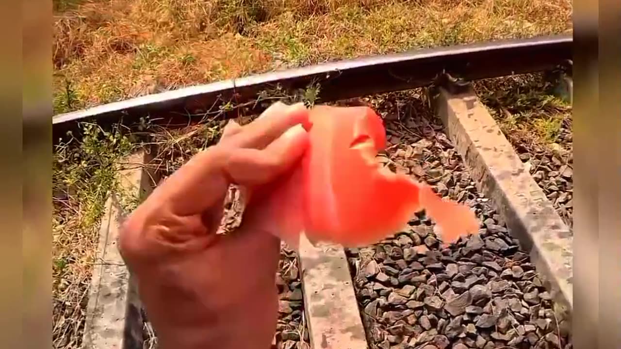 Train vs lifebuoy