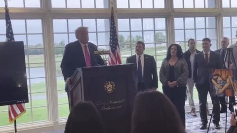 President Donald J Trump full speech at Bedminster