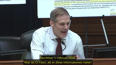 Der Abgeordnete Jim Jordan legt die sieben Fakten über die Herkunft von COVID dar