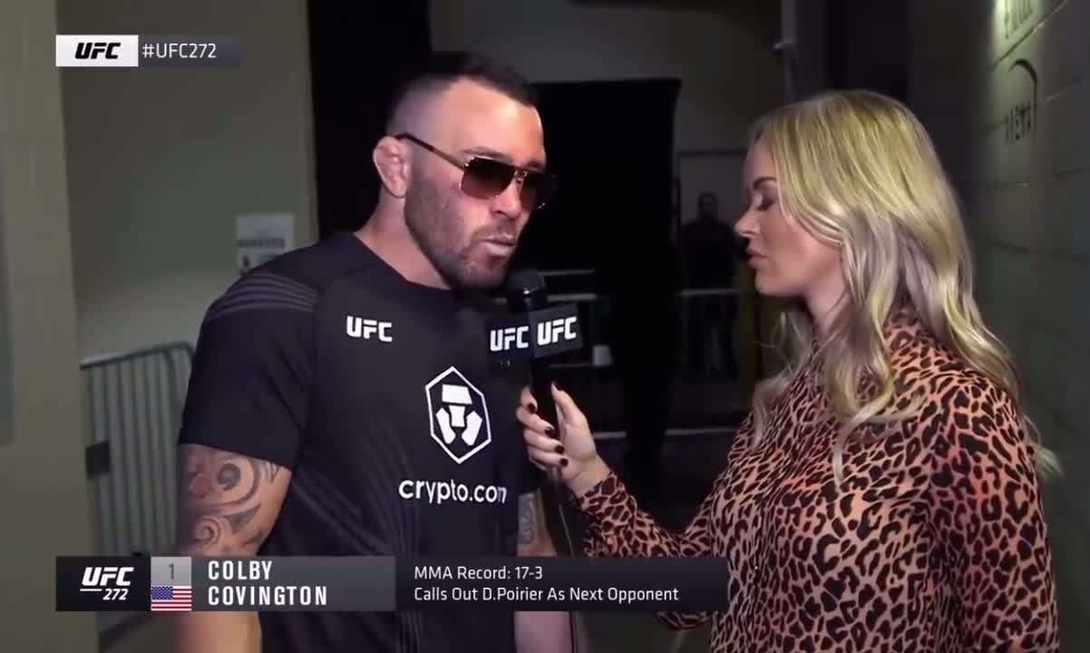 Colby Covington Leaves Laura Sanko Speechless!