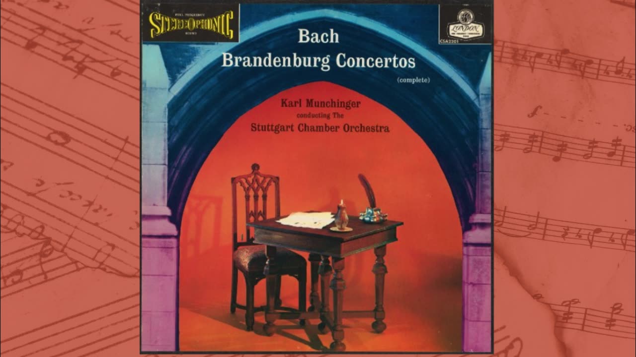 Johann Sebastian Bach | Brandenburg Concertos, Vol. 1 No. 1 In F Major 1st. Mov. Allegro