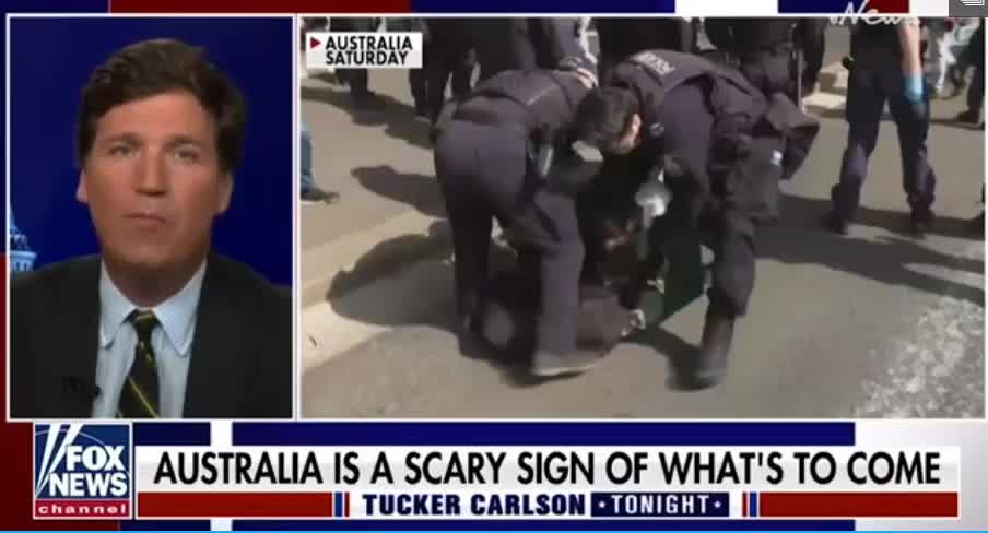 Tucker Carlson Melbourne 25th August 2021