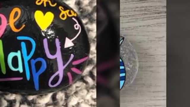 most beautiful and adorable pebble craft ideas