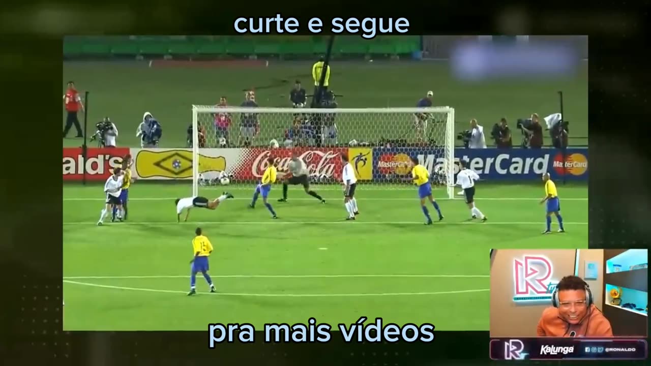 Ronaldo reagindo aos 20 anos do penta parte 4