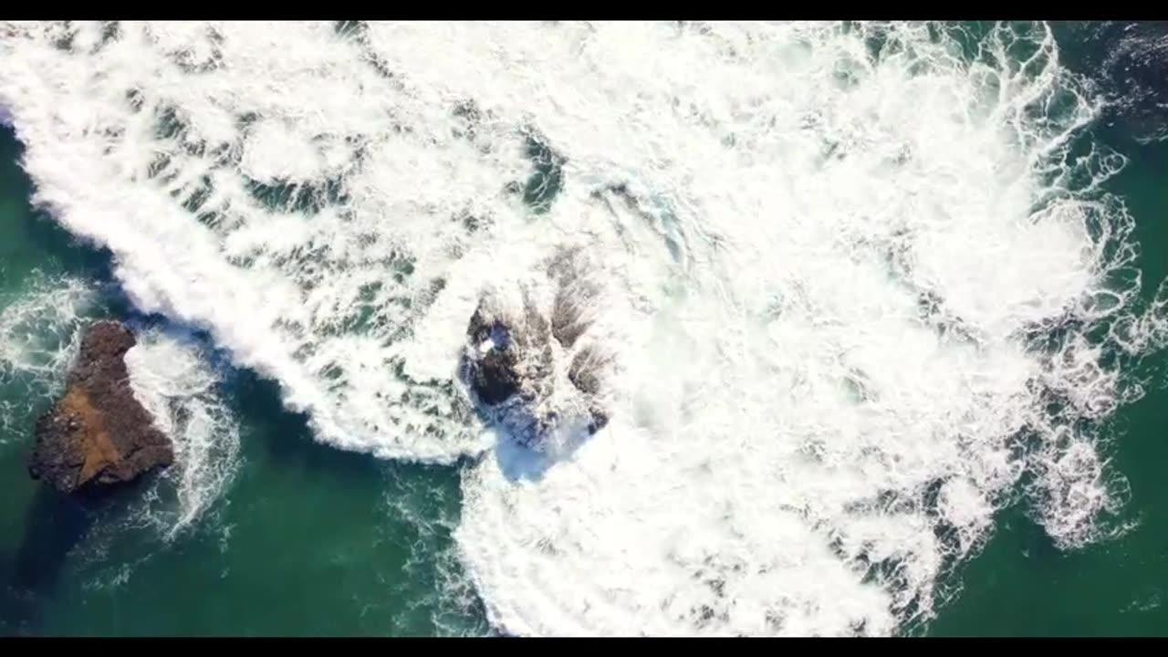 Relaxing Sound along with Ocean Visuals