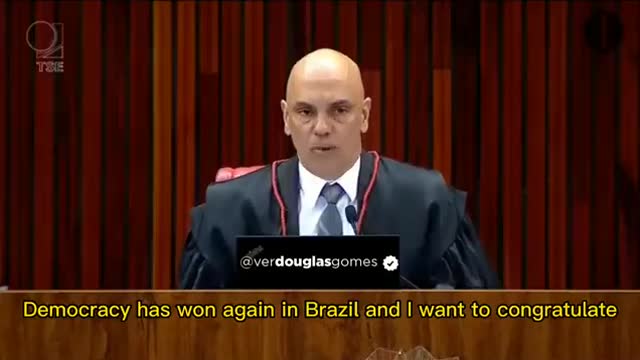 Alexandre de Moraes, President of Superior Electoral Court, announced