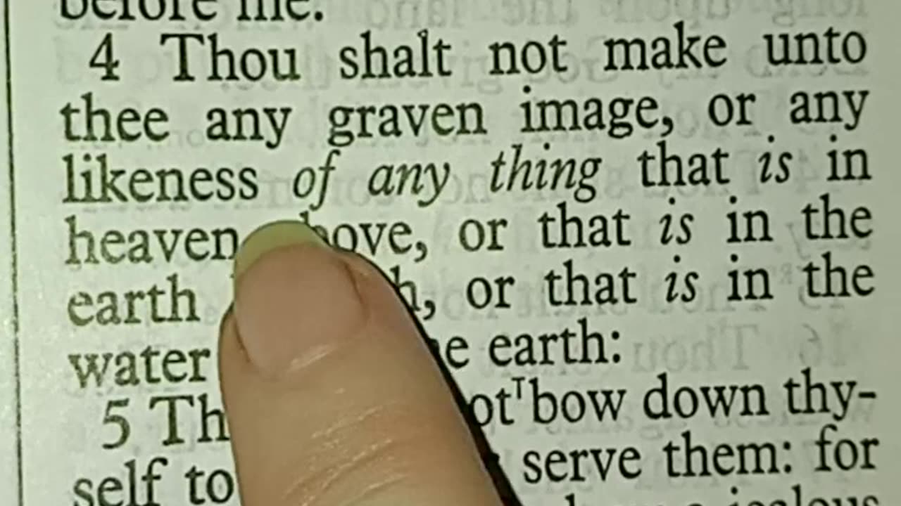 You think 🤔 Jesus created everything and that everything is good. Part 6️⃣