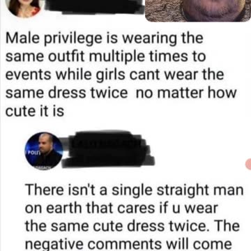 Female Talking About Male Privilege