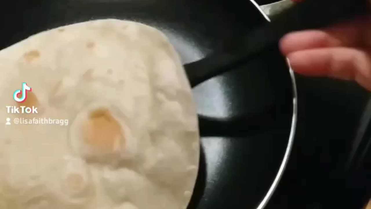 Making Cheese quesadilla