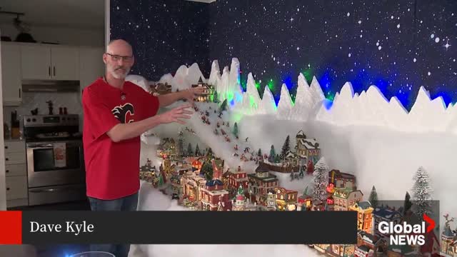 Calgary couple’s $8k Christmas village display 35 years in the making