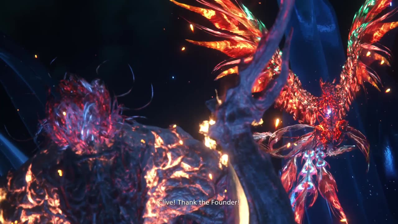 Final Fantasy 16: Phoenix VS Bahamut
