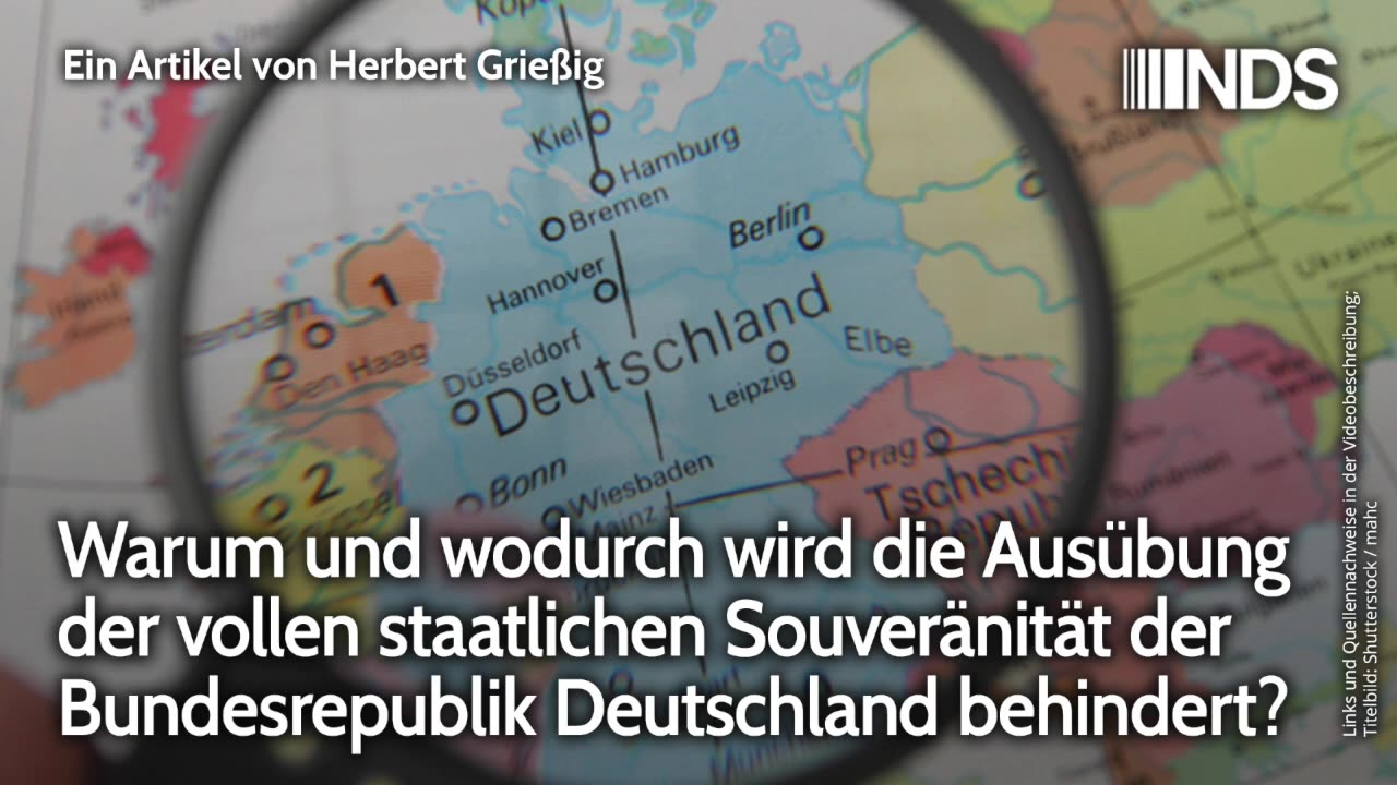 Warum & wodurch wird die Ausübung der vollen staatlichen Souveränität der Bundesrepublik behindert?