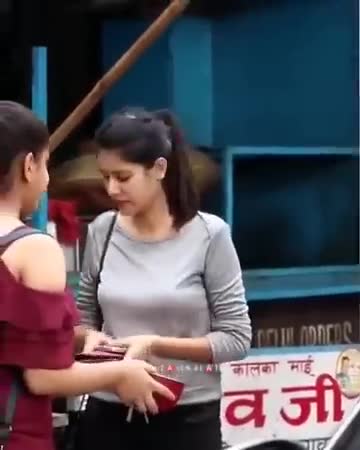 Girls prank in public..