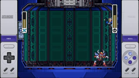 Mega Man X - Super Nintendo - #4 Boomer Kuwanger