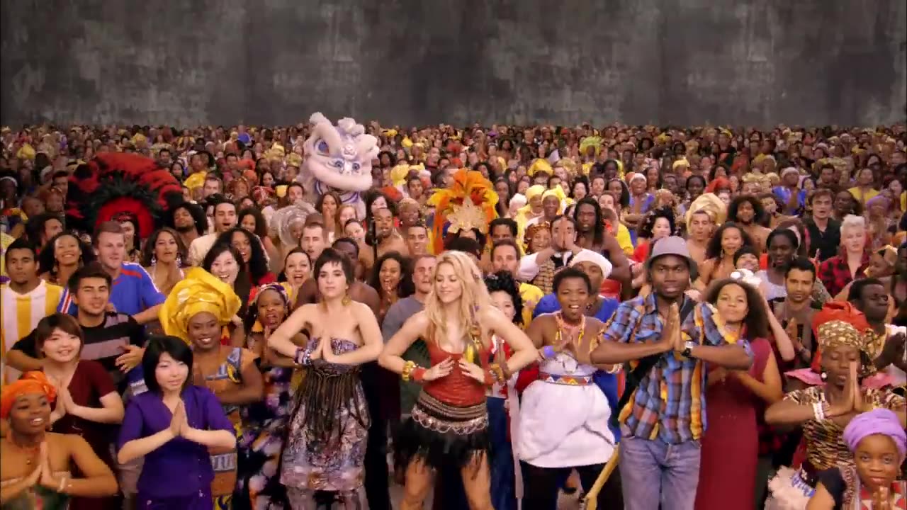 Waka waka song by @shakira