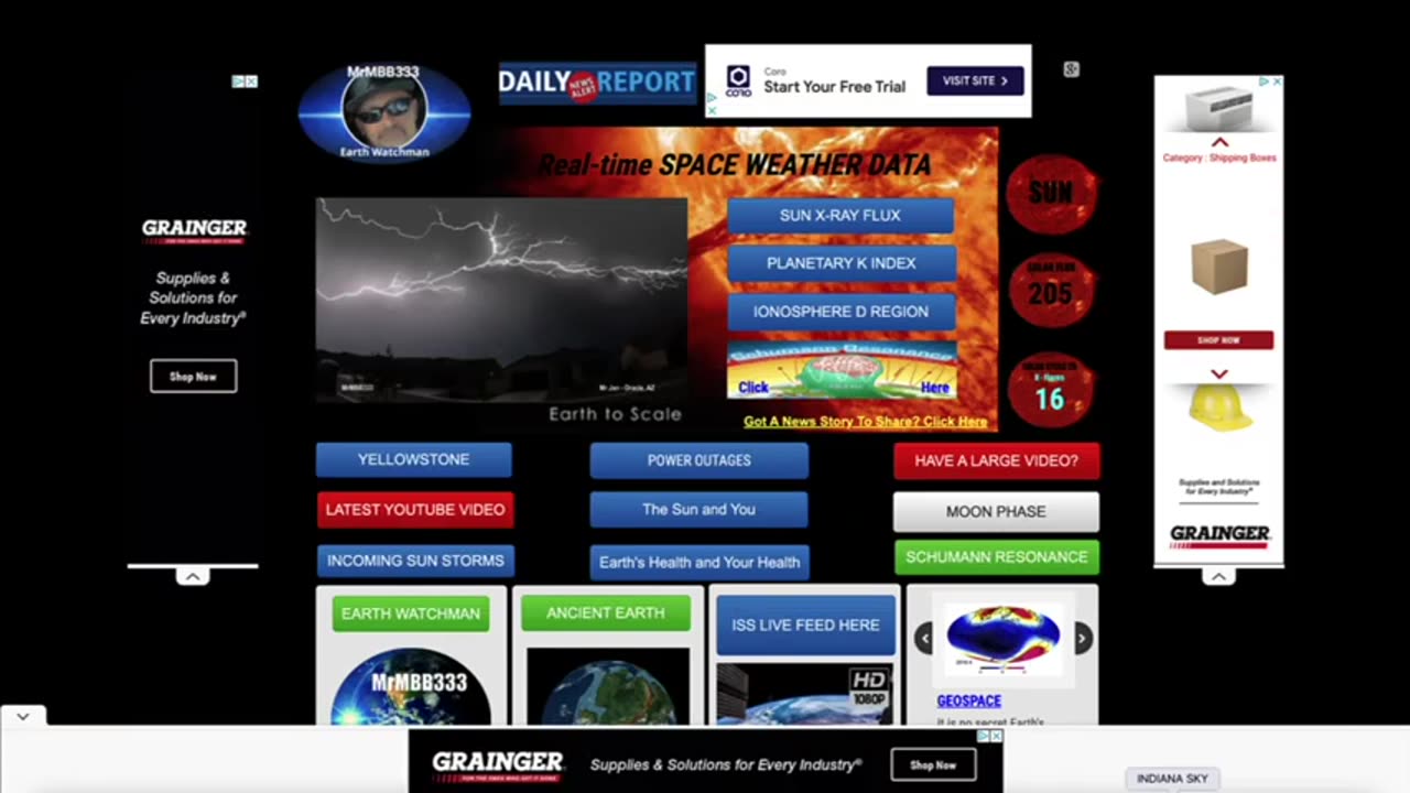 MrMBB333 - HERE we GO! Earth Engulfed in RADIATION Storm!