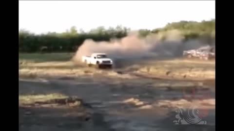 TRUCK JUMPS GONE WRONG