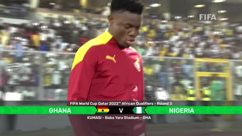 Ghana v Nigeria FIFA World Cup Qatar 2022 Qualifier Match Highlights