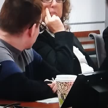 Nickolas Cruz defense team giving the middle finger