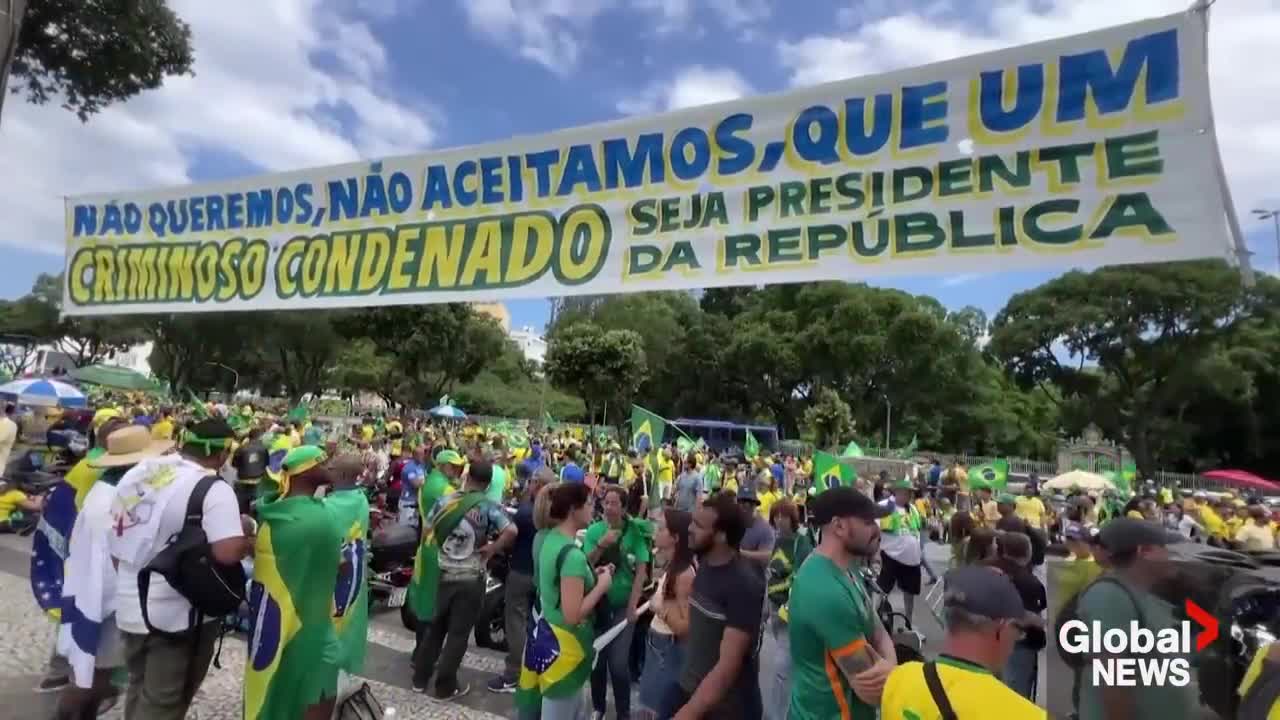 Supporters of Brazil’s Bolsonaro call on military after election loss, Lula backers celebrate win