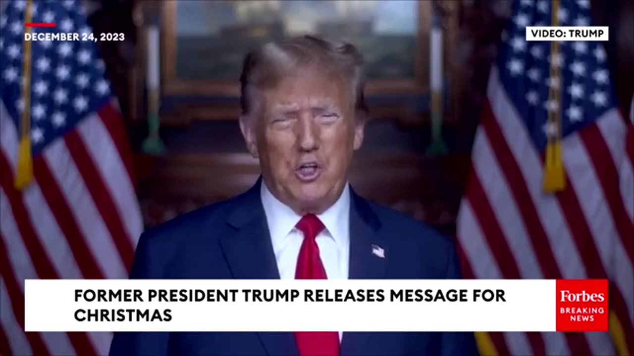 Donlad trump saying that Merry christmas to all mens and womans2023