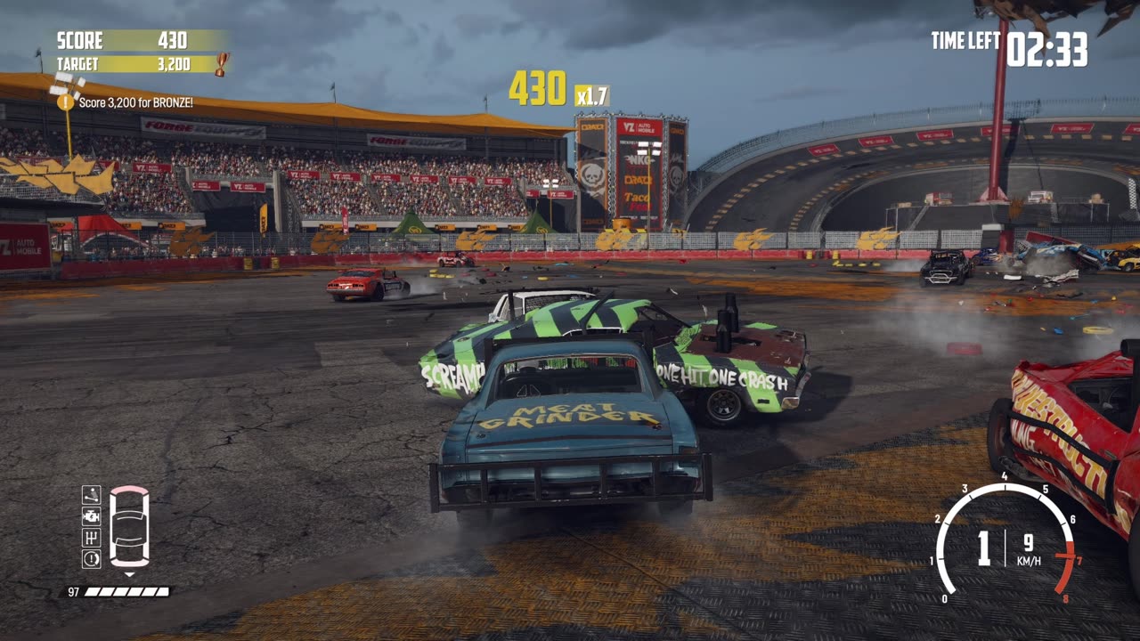 Roadcutter, Wrecknado Demolition Arena, Wreckfest game